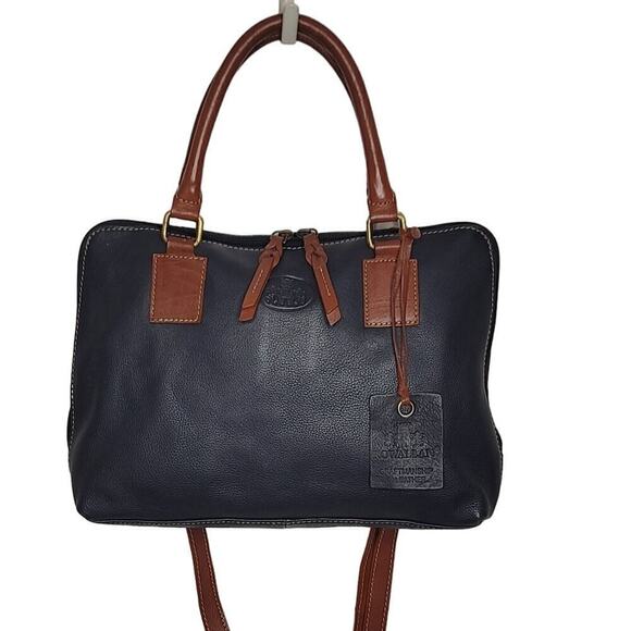 Rowallan Navy blue handbag with a removable strap. - Picture 2 of 7
